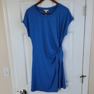 Blue Knotted Dress